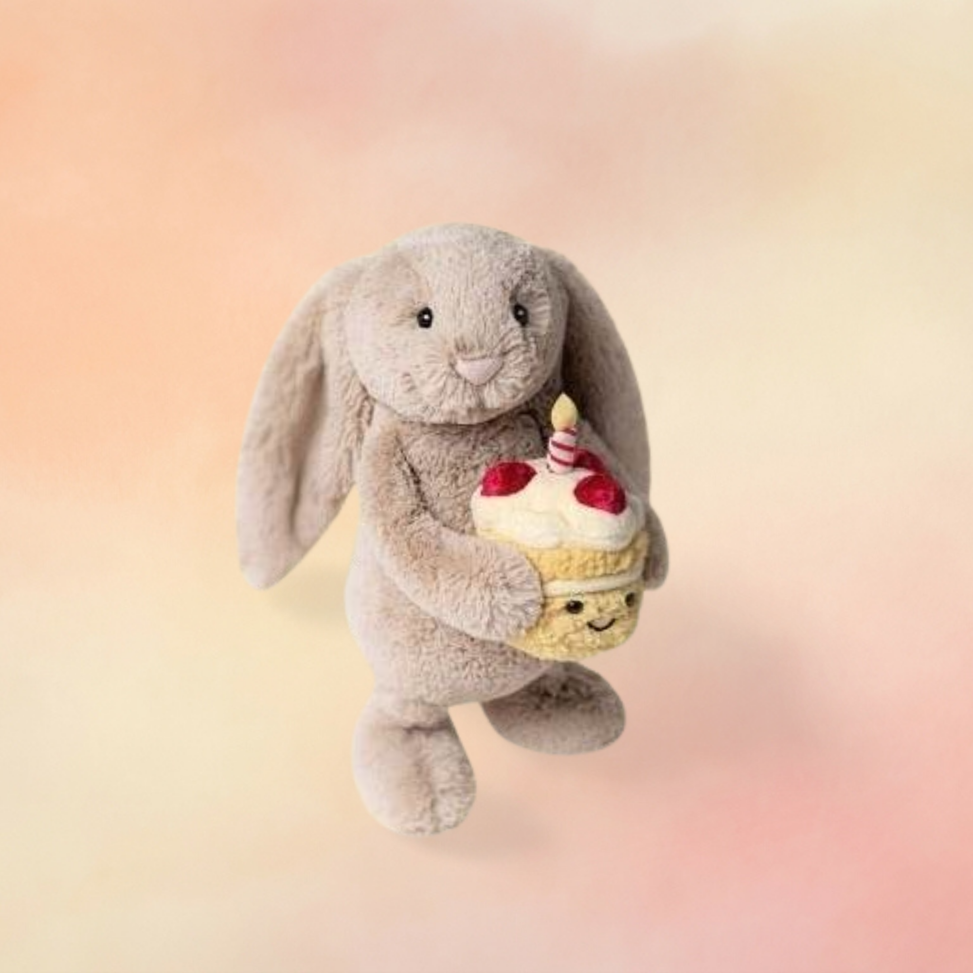 Bashful Beige Bunny 'Birthday' | Bashful Collection