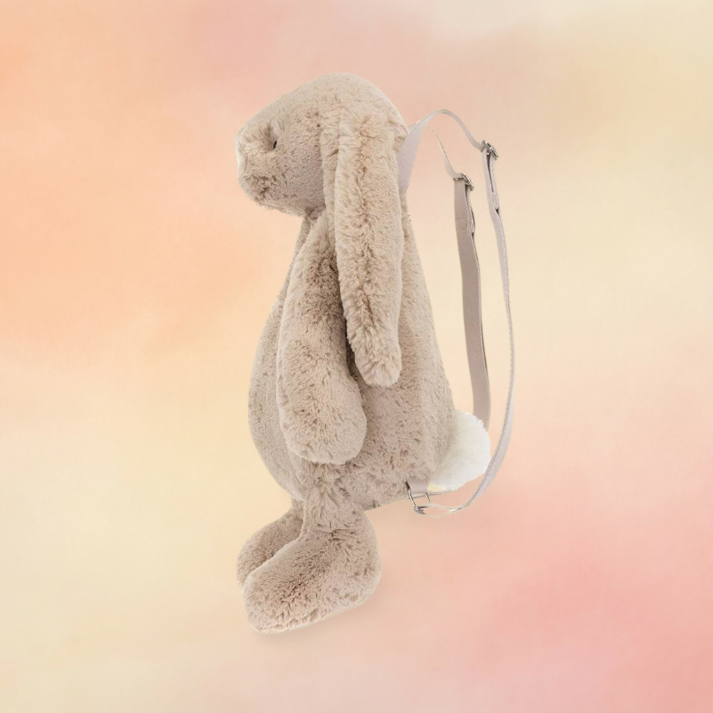 Bashful Beige Bunny Backpack | Backpack Collection
