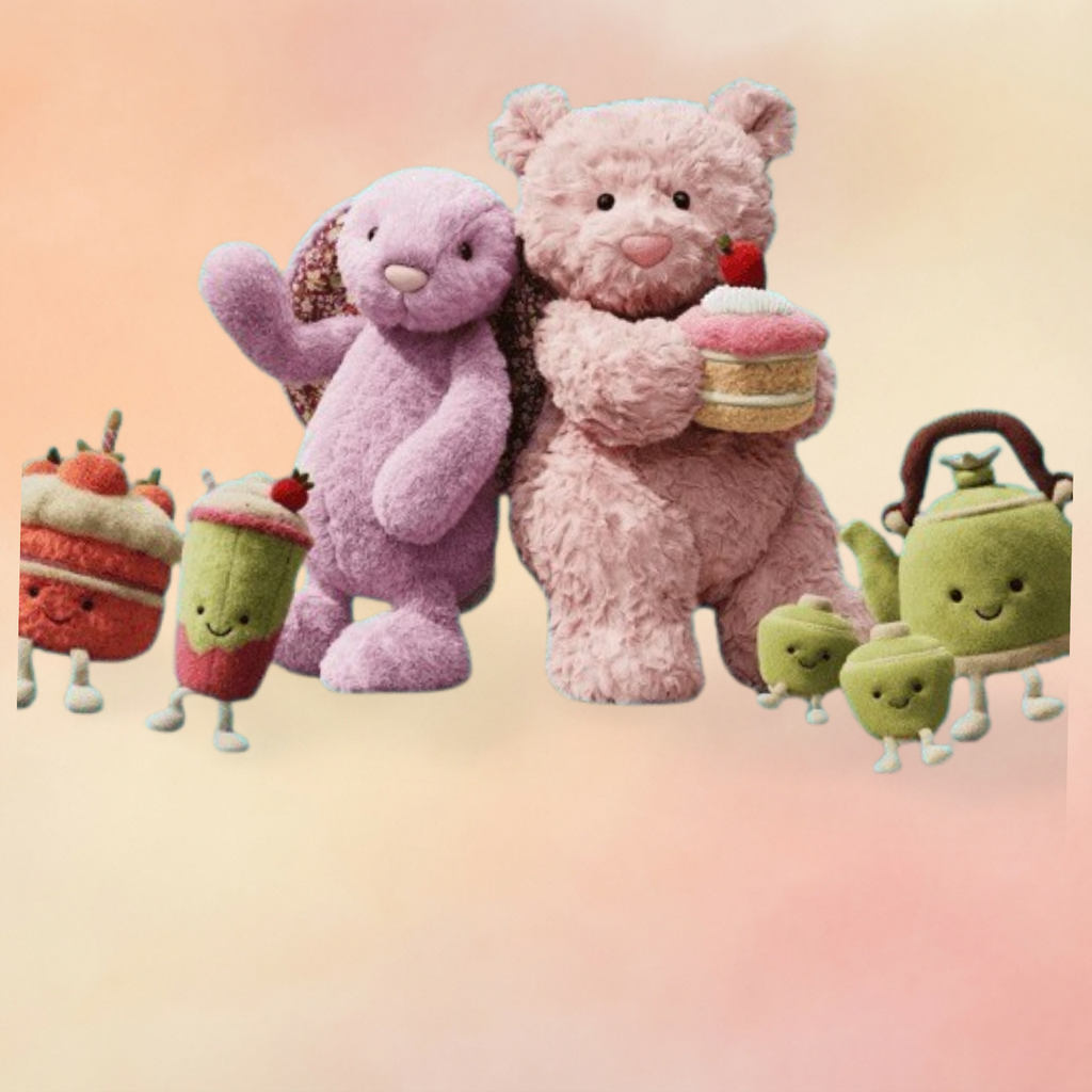 Leola Bear with Strawberry Cake | Bears Collection