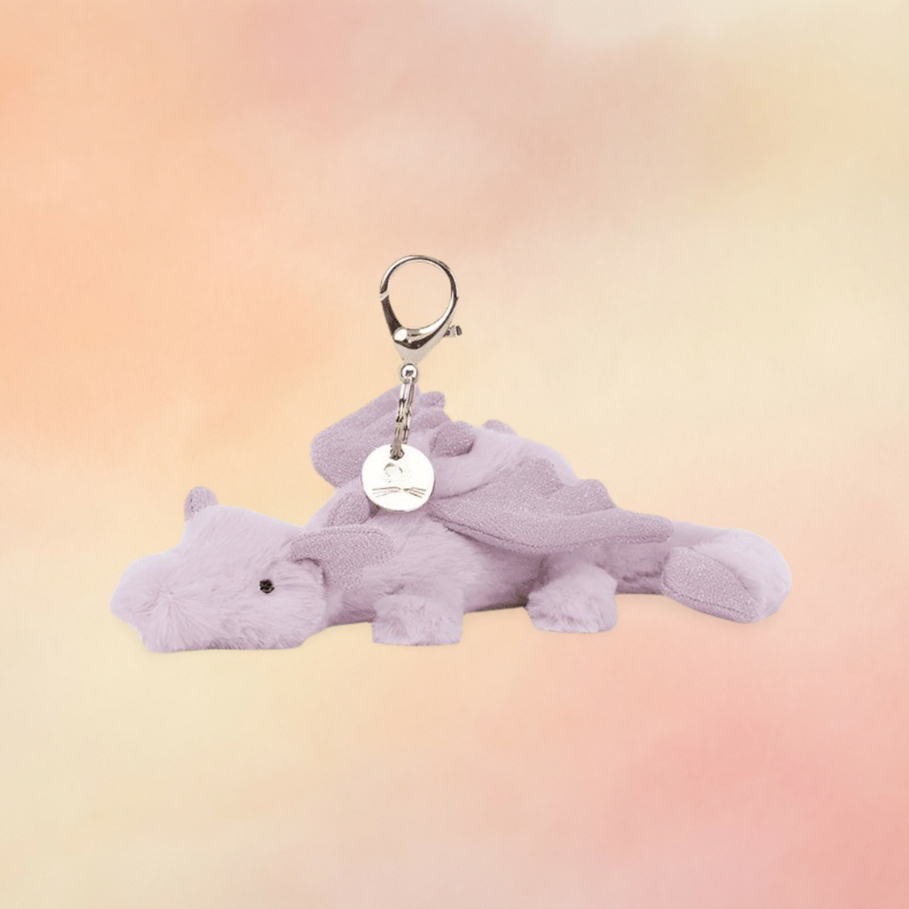Lavender Dragon Bag Charm | Bag Charms Collection