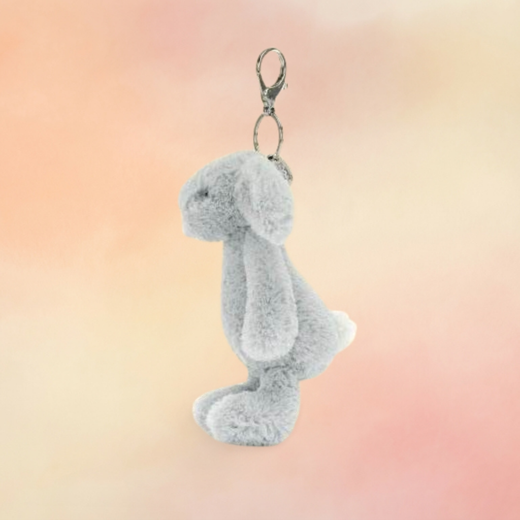 Bashful Silver Bunny Bag Charm | Bag Charms Collection
