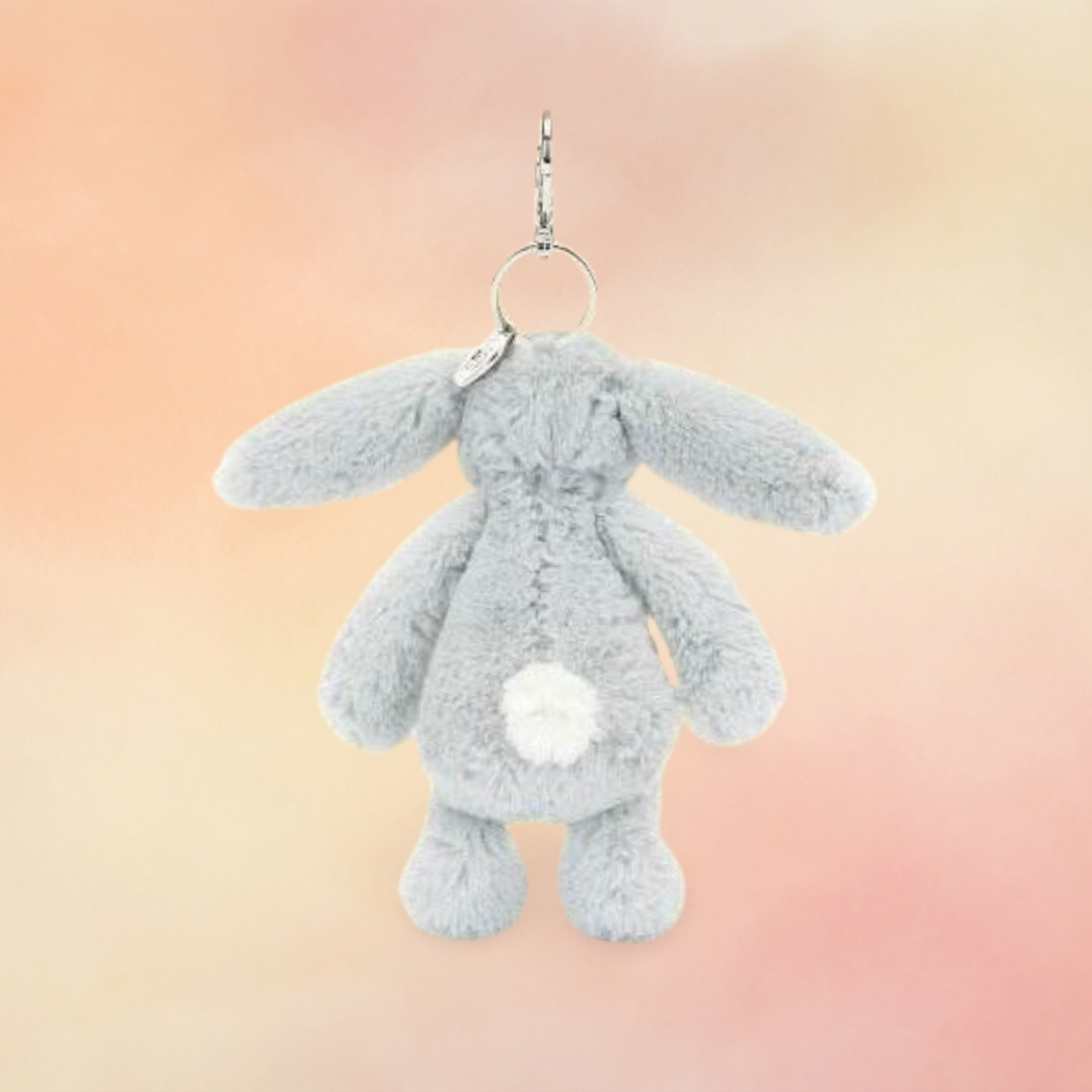 Bashful Silver Bunny Bag Charm | Bag Charms Collection