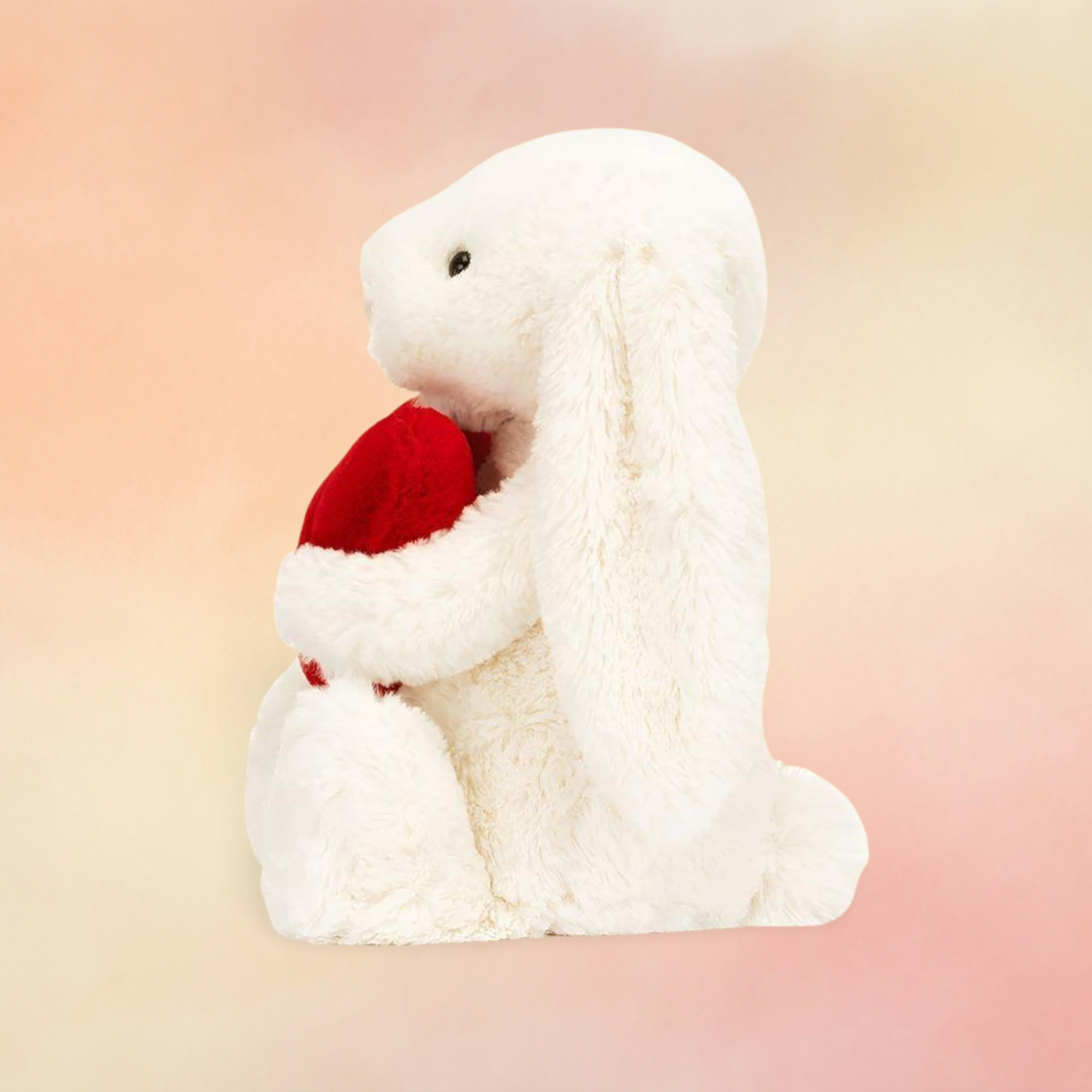 Bashful Red Love Heart Bunny | Bashful Collection