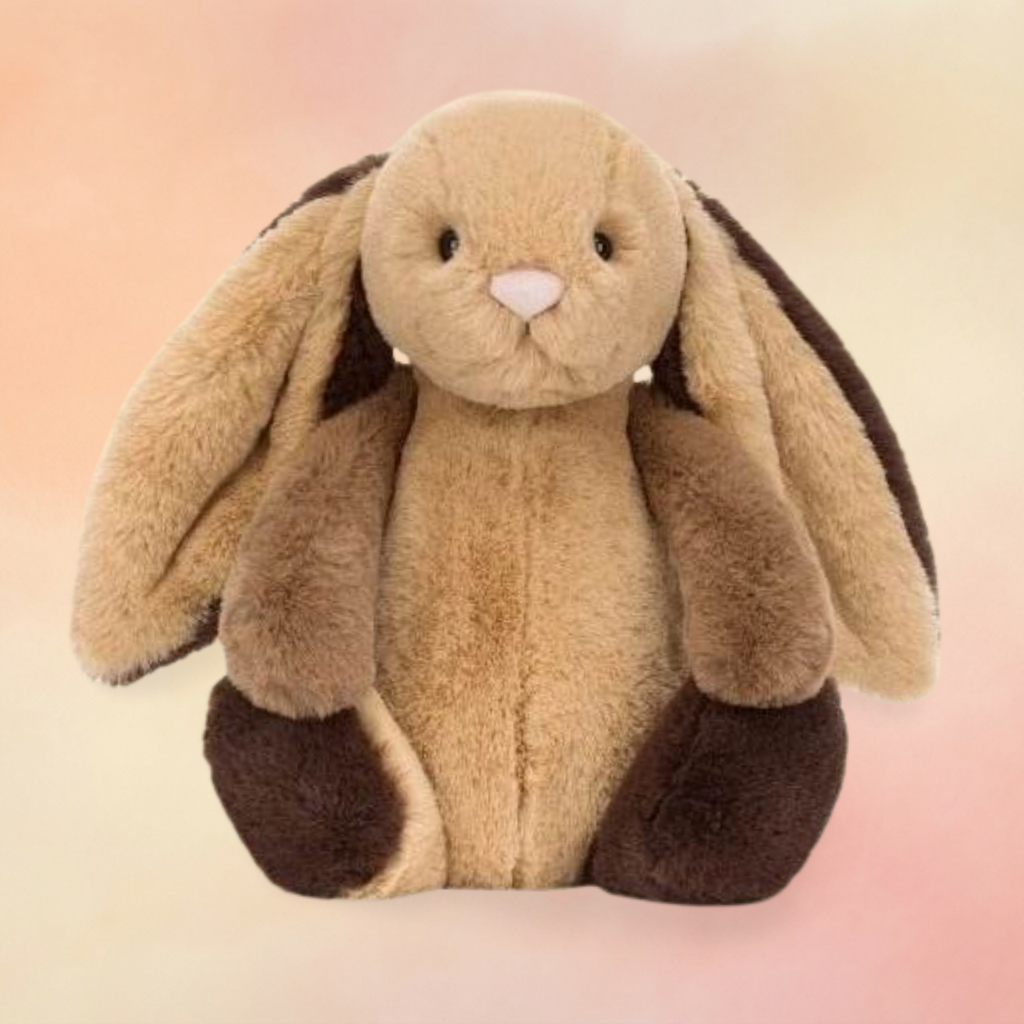 Bashful Patchwork Brown Bunny | Bashful Collection